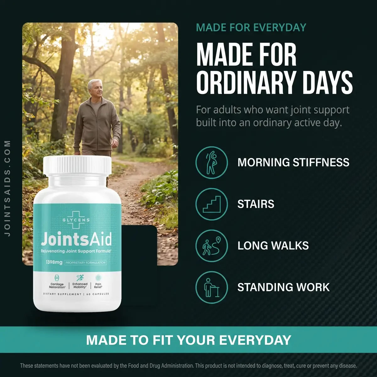 JointsAid for everyday active use